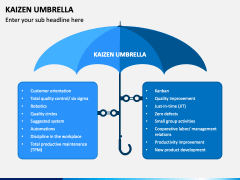 Kaizen Umbrella PPT Slide 1