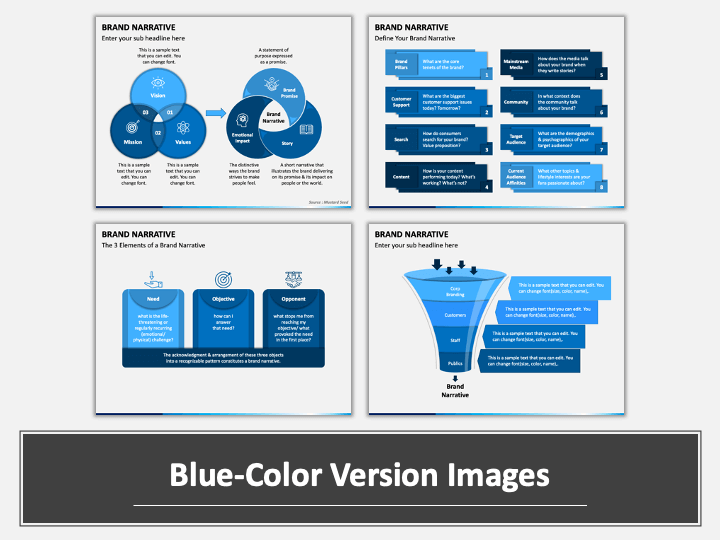 Brand Narrative PowerPoint and Google Slides Template - PPT Slides