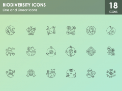Biodiversity Icons PPT Slide 2