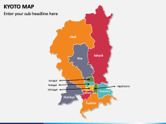 Kyoto Map PPT Slide 3