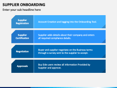 Supplier Onboarding Powerpoint And Google Slides Template - Ppt Slides