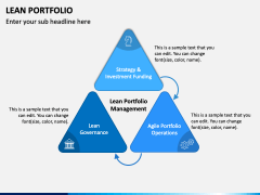 Lean Portfolio PowerPoint and Google Slides Template - PPT Slides