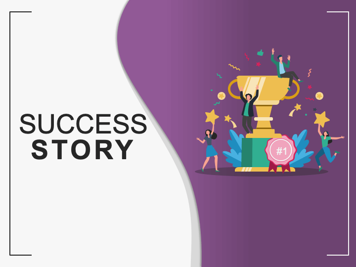 Success Story PowerPoint And Google Slides Template - PPT Slides