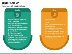 Benefits of EIA PPT Slide 4