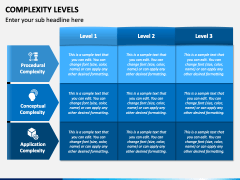 Complexity Levels PowerPoint Template - PPT Slides