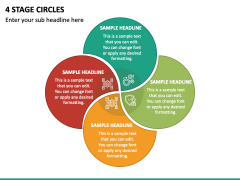 4 Stage Circles - Free PPT Slide 2