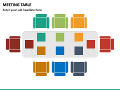 Meeting Table PPT Slide 4