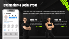 Fitness Gym Social Media Strategy PPT Slide 8