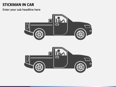 Stickman in Car PPT Slide 4
