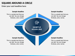 Square Around a Circle PPT Slide 1