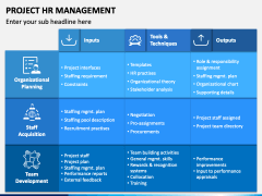 Project HR Management PowerPoint and Google Slides Template - PPT Slides