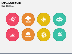 Explosion Icons PPT Slide 1