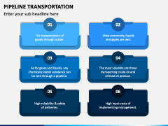 Pipeline Transportation PowerPoint Template - PPT Slides