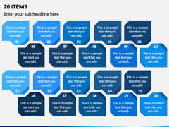 20 Items PPT Slide 1