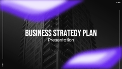 Business Strategy Plan PPT Slide 1