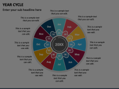Year Cycle Animated Presentation - SketchBubble