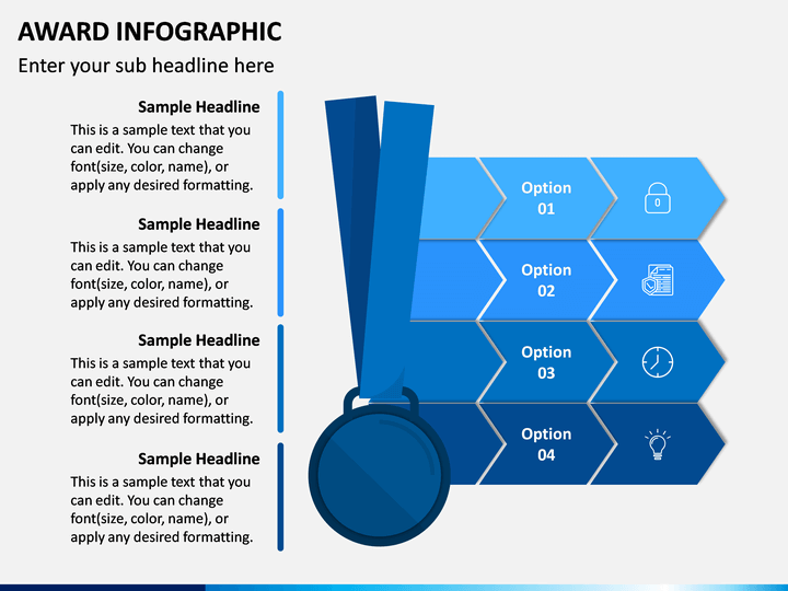 Award Infographic Powerpoint Template Ppt Slides Sketchbubble