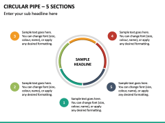 Circular Pipe – 5 Sections PPT Slide 2