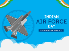 Indian Air Force Day PPT Slide 1