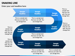 Snaking Line PPT Slide 6