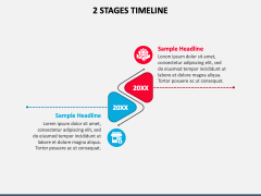 2 Stages Timeline for PowerPoint and Google Slides - PPT Slides