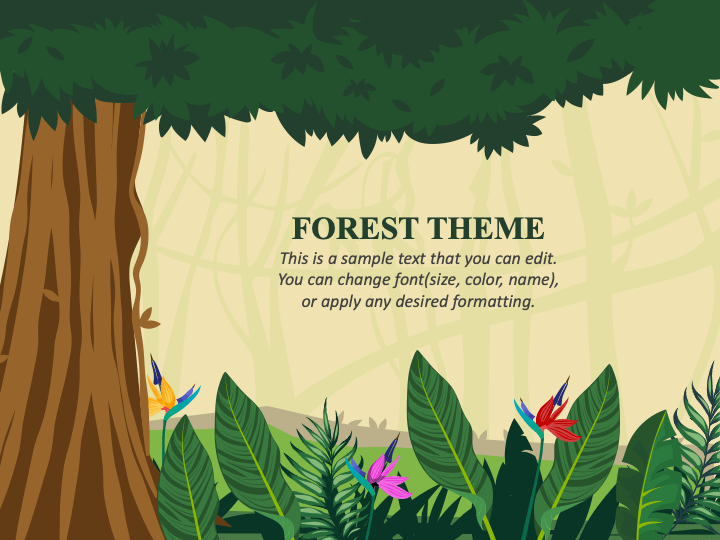 presentation forest theme