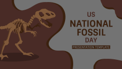 US National Fossil Day Animated Presentation - SketchBubble