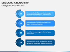 Democratic Leadership PowerPoint and Google Slides Template - PPT Slides