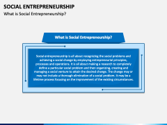 Social Entrepreneurship PowerPoint and Google Slides Template - PPT Slides