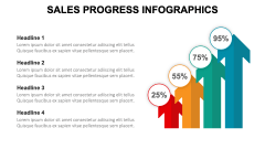 Sales Progress Infographics PPT Slide 4
