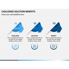 Challenges and Benefits PowerPoint Template