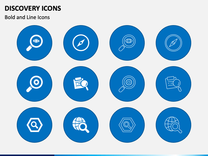 Discovery Icons PPT Slide 1
