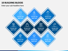 10 Building Blocks PPT Slide 1