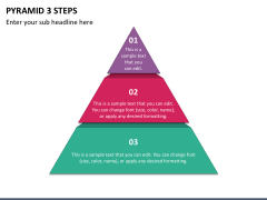 Pyramid 3 Steps Slide 1