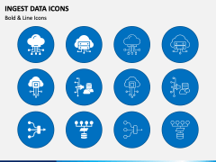 Ingest Data Icons PPT Slide 2
