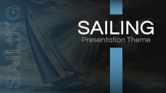 Sailing Theme PPT Slide 1