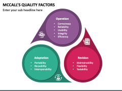 Mccall Quality Factors PPT Slide 1