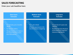 Sales Forecasting PowerPoint Template | SketchBubble