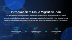 Cloud Migration Plan PPT Slide 2