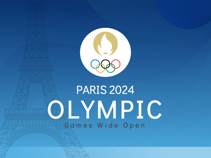 Paris 2024 - Olympic Games PPT Slide 1