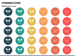 Vitamins Icons PPT Slide 4