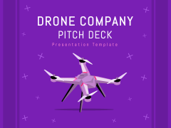 Drone Company Pitch Deck PPT Slide 1