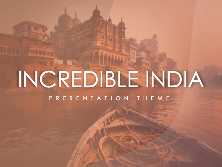 Incredible India PPT Slide 1