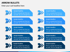 Arrow Bullets for PowerPoint and Google Slides - PPT Slides