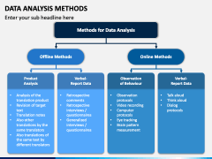 Data Analysis Methods PPT Slide 2