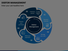 Debtor Management PowerPoint and Google Slides Template - PPT Slides