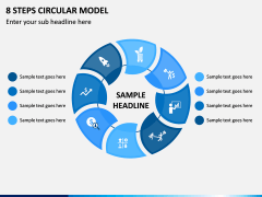 8 Steps Circular Model PPT Slide 1