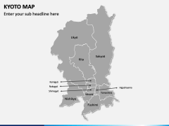 Kyoto Map PPT Slide 2