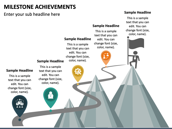 Milestone Achievements PowerPoint Slide 1