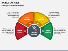 4 Circular Arcs PPT Slide 2